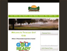 Tablet Screenshot of golftimacuan.com